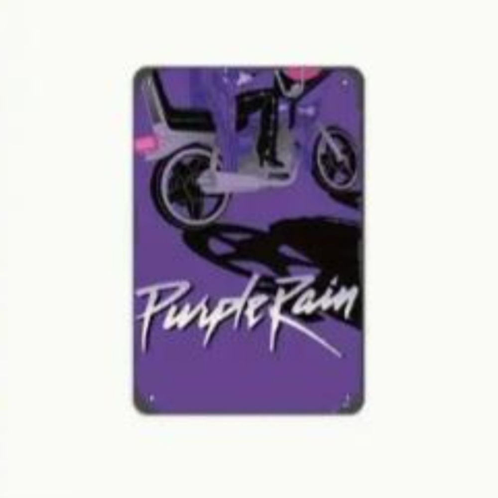 Boutique Prince The Artist Tin Sign 💜
